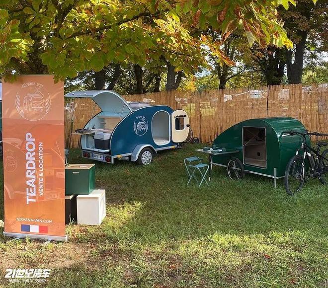 式浪漫！Nirvana Van自行车移动小窝不朽情缘网站29万元起54kg水滴房车的法(图8)