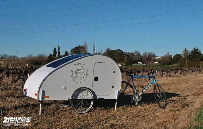 式浪漫！Nirvana Van自行车移动小窝不朽情缘网站29万元起54kg水滴房车的法(图10)